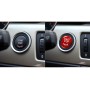 Car Carbon Fiber Engine Start Button Decoration Cover Trim for BMW E Chassis(Red)