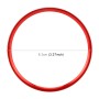 Car Auto Steering Wheel Ring Cover Trim Sticker Decoration for Audi A4L / A3 / A5 2017-2019(Red)