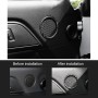 2 PCS Car Door Horn Trim Ring Decorative Sticker for Ford Mustang
