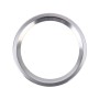 Car Engine Start Key Push Button Ring Trim Aluminum Alloy Sticker Decoration for Audi(Silver)