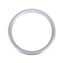 Car Auto Steering Wheel Aluminum Alloy Ring Cover Trim Sticker Decoration for Jaguar(Silver)