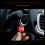 3D Aluminum Alloy Engine Start Stop Push Button Cover Trim Decorative Sticker for Mazda(Black)