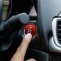 3D Aluminum Alloy Engine Start Stop Push Button Cover Trim Decorative Sticker for Mazda(Red)