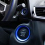 Car Engine Start Key Push Button Ring Trim Aluminum Alloy Sticker Decoration for Mazda(Blue)