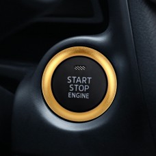 Автомобильный двигатель запуск клавиши ключ на на планшет с кольцом