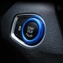 Car Engine Start Key Push Button Ring Trim Aluminum Alloy Sticker Decoration for BMW(Blue)