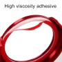 Car Engine Start Key Push Button Ring Trim Aluminum Alloy Sticker Decoration for BMW(Red)