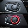 Car Engine Start Key Push Button Ring Trim Aluminum Alloy Sticker Decoration for BMW(Red)