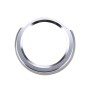 Car Engine Start Key Push Button Ring Trim Aluminum Alloy Sticker Decoration for BMW(Silver)