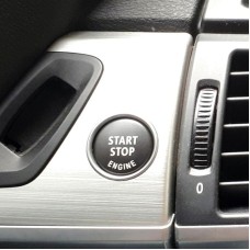 Автомобильный двигатель запуск ключа кнопки для шасси BMW E90 (черный)