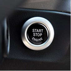 Автомобильный двигатель запуск ключа кнопки для шасси BMW G / F, без запуска и остановки (черный)