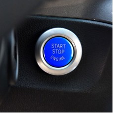 Car Engine Start Key Push Button Cover for BMW G / F Chassis, without Start and Stop (Blue)