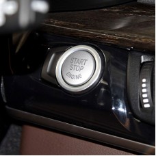 Автомобильный двигатель запуск ключа кнопки для шасси BMW G / F, без запуска и остановки (серебро)