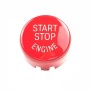 Car Engine Start Key Push Button Cover for BMW G / F Chassis, with Start and Stop (Red)