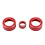 3 ПК. Автомобильный металлический кондиционер корпус для Honda Avancier / urv (красный)