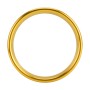 4 шт. Автомобильный металлический воздух декоративное кольцо для Audi A3 / S3 / Q2L (золото)