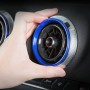 4 PCS Car Metal Air Outlet Decorative Outside Ring for Audi A3 / S3 / Q2L (Blue)