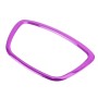 Car Auto Steering Wheel Ring Cover Trim Sticker Decoration for Audi (Purple)