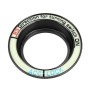 Для Ford флуоресцентного алюминиевого сплава кольцо зажигания, внутренний диаметр: 3,2 см (черный)