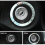 For Ford Fluorescent Aluminum Alloy Ignition Key Ring, Inside Diameter: 3.2cm (Black)