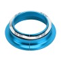 Для Ford флуоресцентного алюминиевого сплава кольцо зажигания, внутренний диаметр: 3,2 см (небо синий)