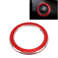 For Renault Metal Ignition Key Ring, Inside Diameter: 4.8cm (Red)