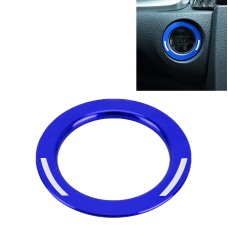 For Honda Metal Ignition Key Ring, Diameter: 3.9cm (Blue)