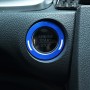 Для кольца ключа от металлического зажигания Honda, диаметр: 3,9 см (синий)