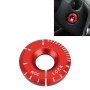 For Volkswagen Metal Ignition Key Ring, Diameter: 4.8cm (Red)