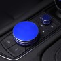 2 PCS Car Metal Central Control Knob Case for Cadillac (Blue)