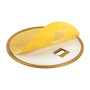 Car Engine Start Key Push Button Inner Ring Trim Sticker Decoration for Mazda Axela CX-30 2020 (Gold)