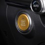 Car Engine Start Key Push Button Inner Ring Trim Sticker Decoration for Mazda Axela CX-30 2020 (Gold)