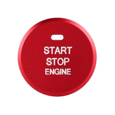 Car Engine Start Key Push Button Inner Ring Trim Sticker Decoration for Mazda Axela CX-30 2020 (Red)