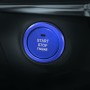 Car Engine Start Key Push Button Outside Ring Trim Sticker Decoration for Mazda Axela CX-30 2020 (Blue)