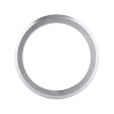Car Engine Start Key Push Button Outside Ring Trim Sticker Decoration for Mazda Axela CX-30 2020 (Silver)