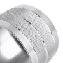 3 PCS / Set Air Conditioning Knob Metal Decorative Ring for BMW X3 / X4 / 5 Series / 7 Series / 6 Series GT (Silver)