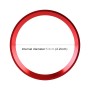 Декоративное кольцевое покрытие автомобильного рулевого колеса для Mercedes-Benz, внутренний диаметр: 5,6 см (красный)