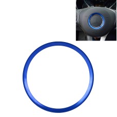 Декоративное кольцевое покрытие автомобильного рулевого колеса для Mercedes-Benz, внутренний диаметр: 5,8 см (синий)