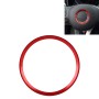 Декоративное кольцевое покрытие автомобильного рулевого колеса для Mercedes-Benz, внутренний диаметр: 5,8 см (красный)