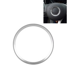 Car Steering Wheel Decorative Ring Cover for Mercedes-Benz, Inner Diameter: 5.8cm (Silver)