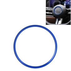 Car Steering Wheel Decorative Ring Cover for Mercedes-Benz, Inner Diameter: 7.2cm (Blue)