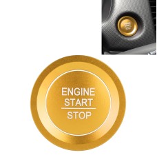 Car Engine Start Key Push Button Ring Trim Sticker for Honda(Gold)