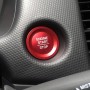Наклейка на кнопку для запуска автомобильного двигателя наклеивание наклеек кольца для Honda (красная)