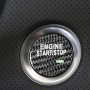 Car Carbon Fiber Engine Start Button Decorative Cover Trim for Cadillac XTS (Black)