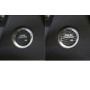 Car Carbon Fiber Engine Start Button Decorative Cover Trim for Cadillac XTS (Black)