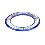 Fluorescent Aluminum Alloy Ignition Key Ring, Inside Diameter: 3.4cm(Blue)