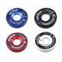 Aluminum Alloy Ignition Key Ring for AUDI A1 & A3 & A4L & TT, VW, POLO, Inside Diameter: about 14cm, Random Color Delivery