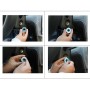 Aluminum Alloy Ignition Key Ring for AUDI A1 & A3 & A4L & TT, VW, POLO, Inside Diameter: about 14cm, Random Color Delivery