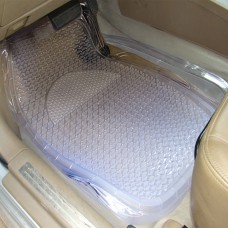 5 ПК Универсальный PVC Авто автомобильный коврик подходит для большинства автомобилей, внедорожников, фургонов и грузовиков