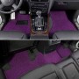 Universal 5-seat Car Anti-slippery Rubber Mat PVC Coil Soft Floor Protector Carpet, Length: 5m(Purple)